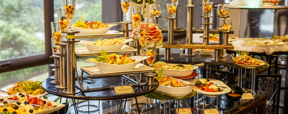 Buffet para casamento de manhã